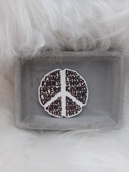 Peace, Hope, Kindness, etc Magnet