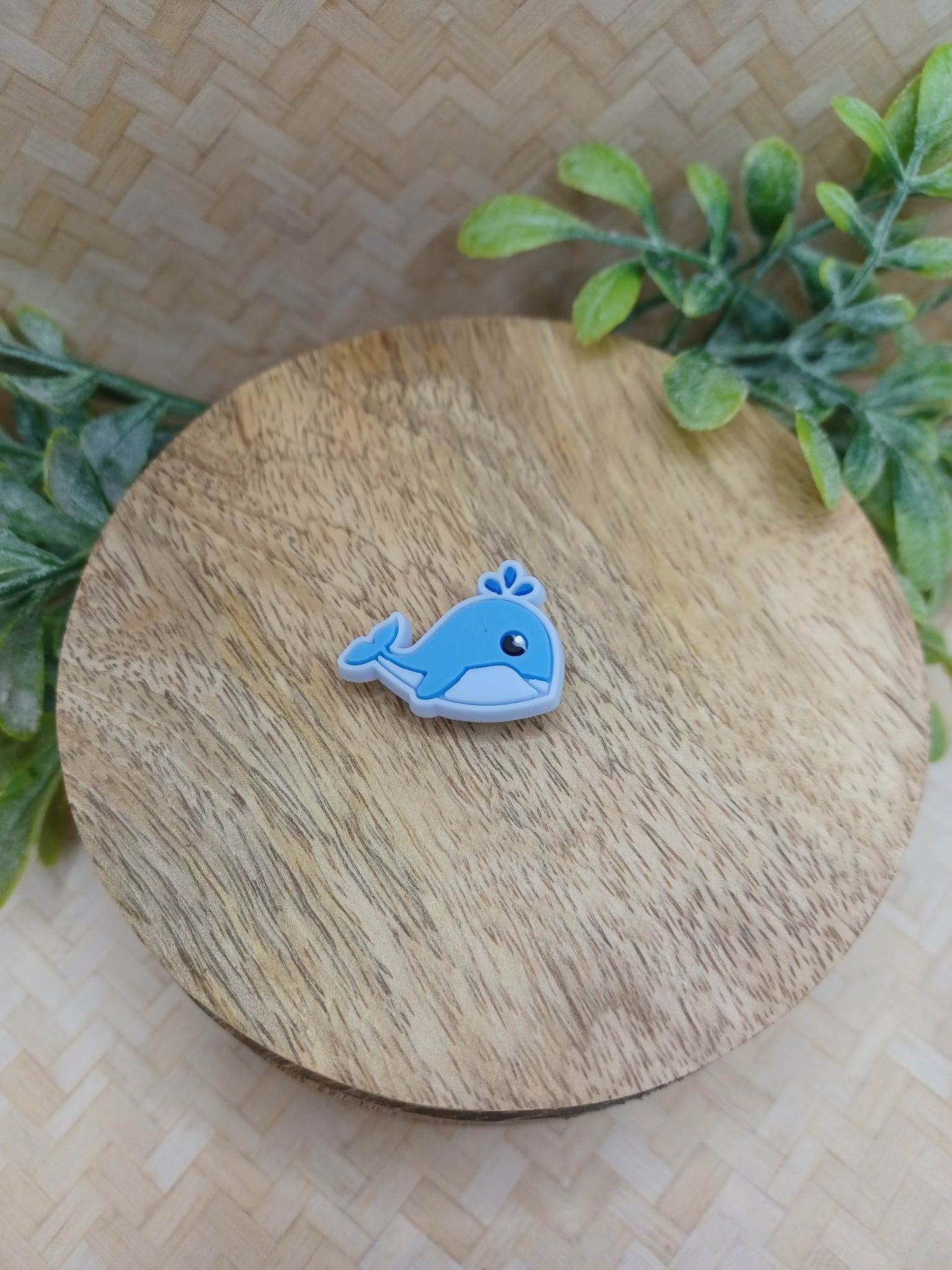 Blue Whale Shoe Charm Accessory