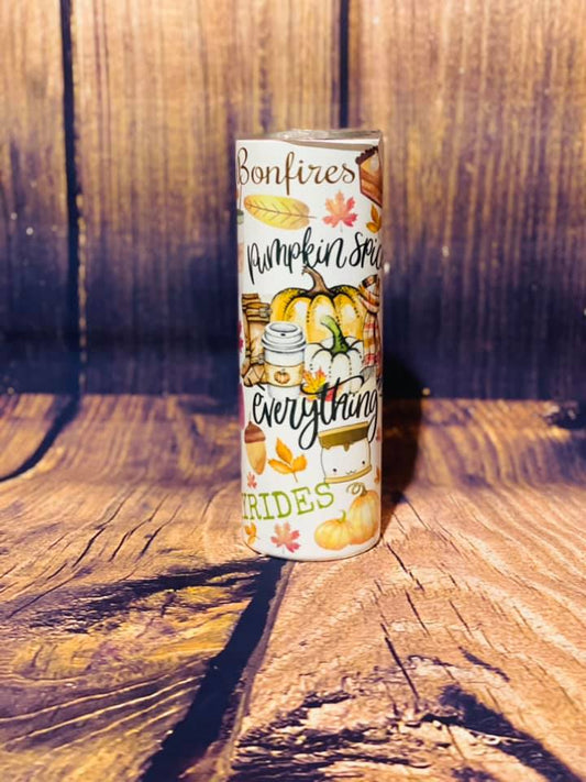 PRE ORDER - Pumpkin Spice Everything Tumbler