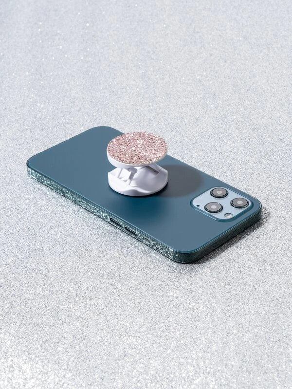 Pink Rhinestone Mobile Phone Accessory