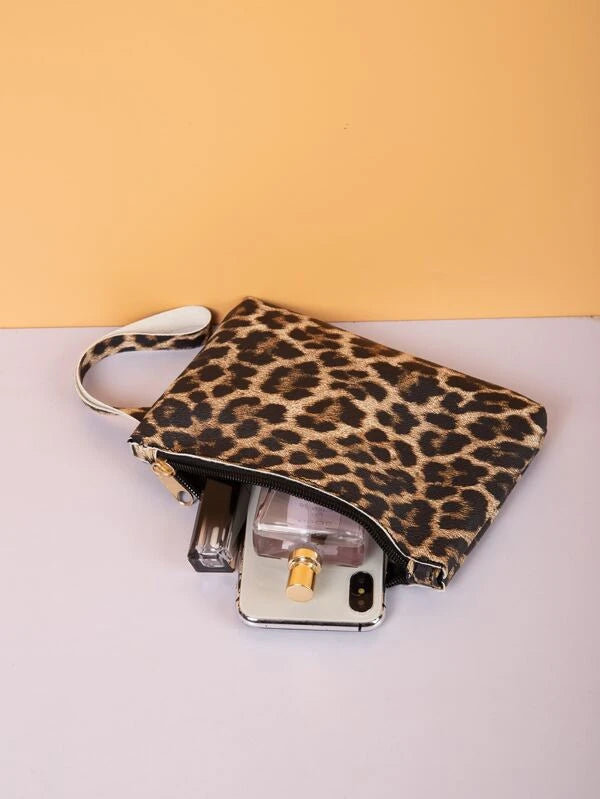 Leopard Cosmetic Bag