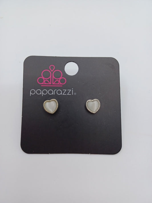 White Moonstone Earrings