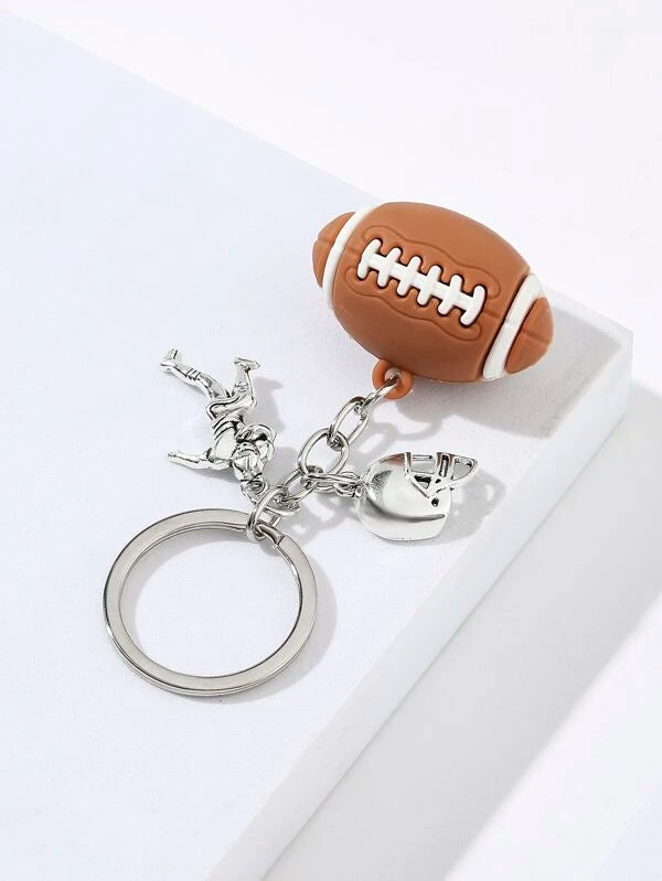 Football Keychain