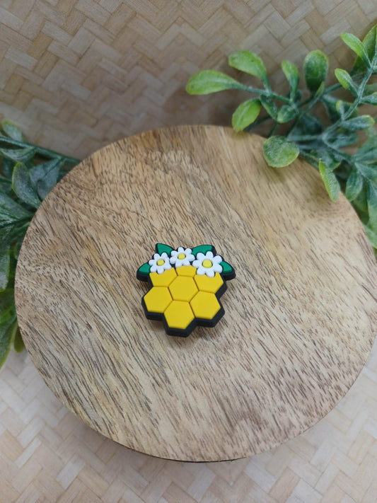 Honecomb Shoe Charm Accessory