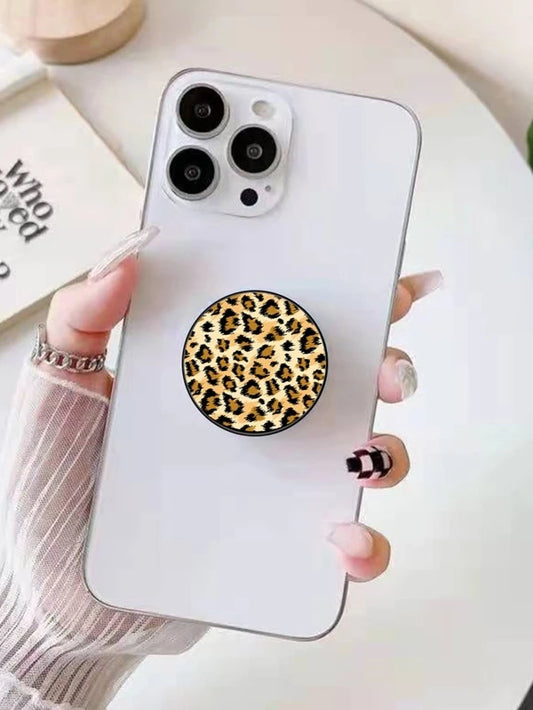Brown Leopard Mobile Phone Accessory