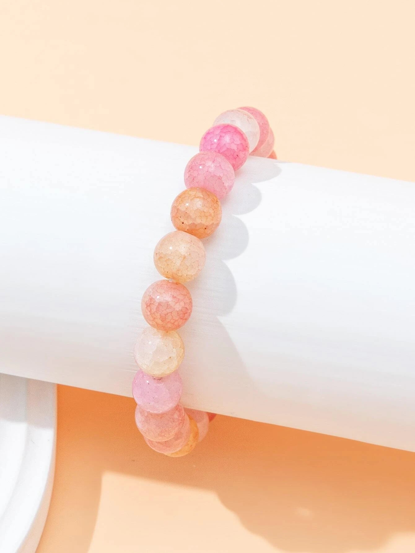Pink, Yellow, & White Bracelet