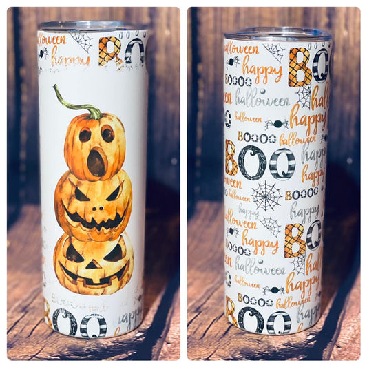 PRE ORDER - "Boo" Jack O' Lantern Tumbler