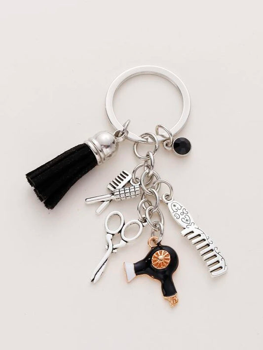 Cosmetology Keychain (Avail in 2 colors)