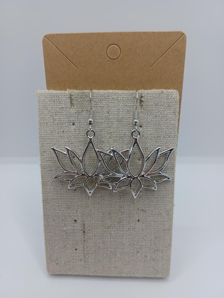 Lotus Flower Earrings
