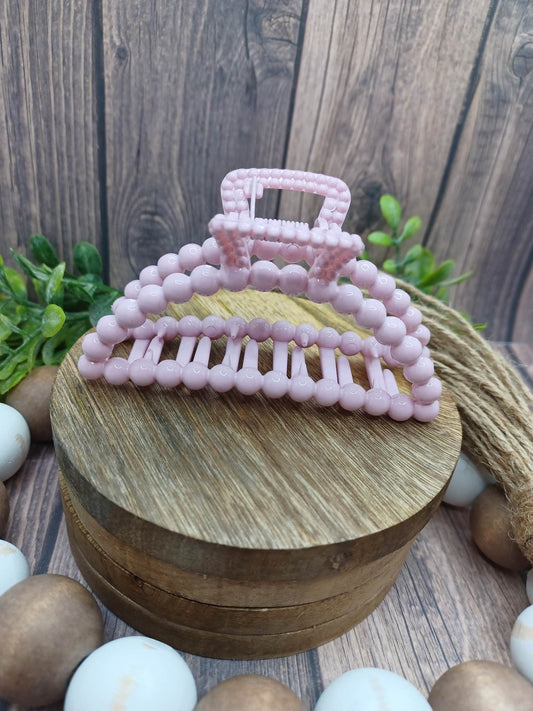 Lavender Half Moon Hair Claw Clip