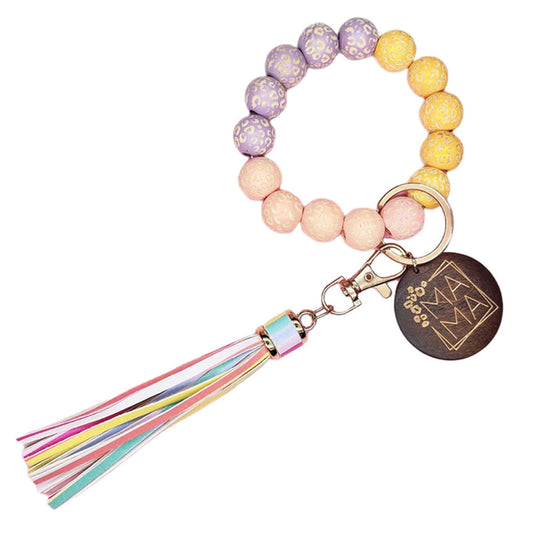 Mama Keychain w/ Tassel