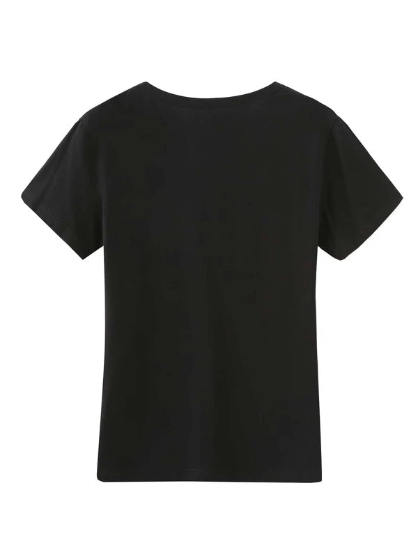 Leopard Print Heart T-Shirt