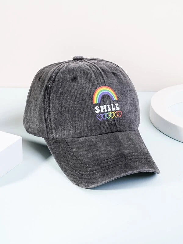 Rainbow Smile Hat