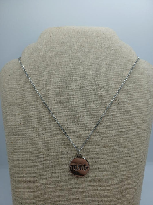 Mom Pendant Necklace