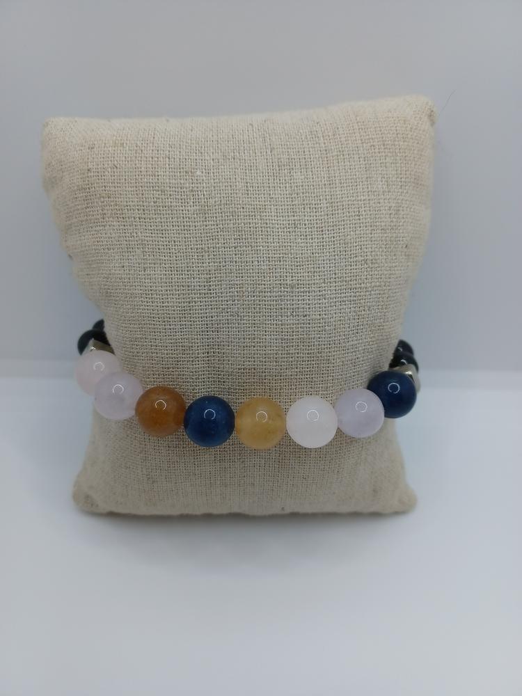 Multicolored Beaded Stretch Bracelet