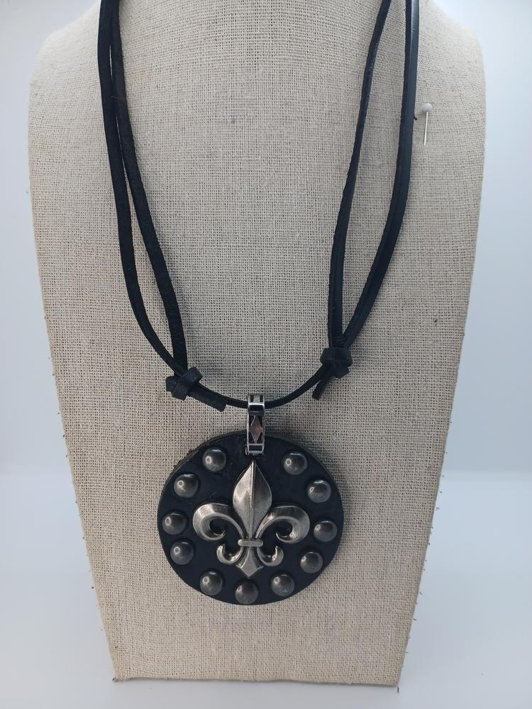 Fleur De Lis Adjustable Necklace