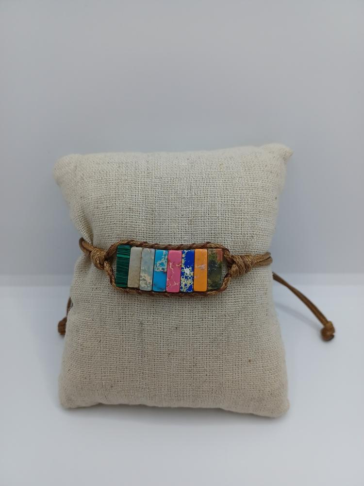 Multicolor Cracklestone Bracelet