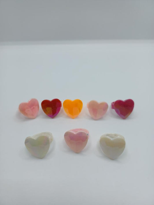 Heart Ring Set