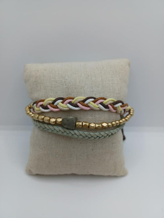 Multicolored Braided Bracelet