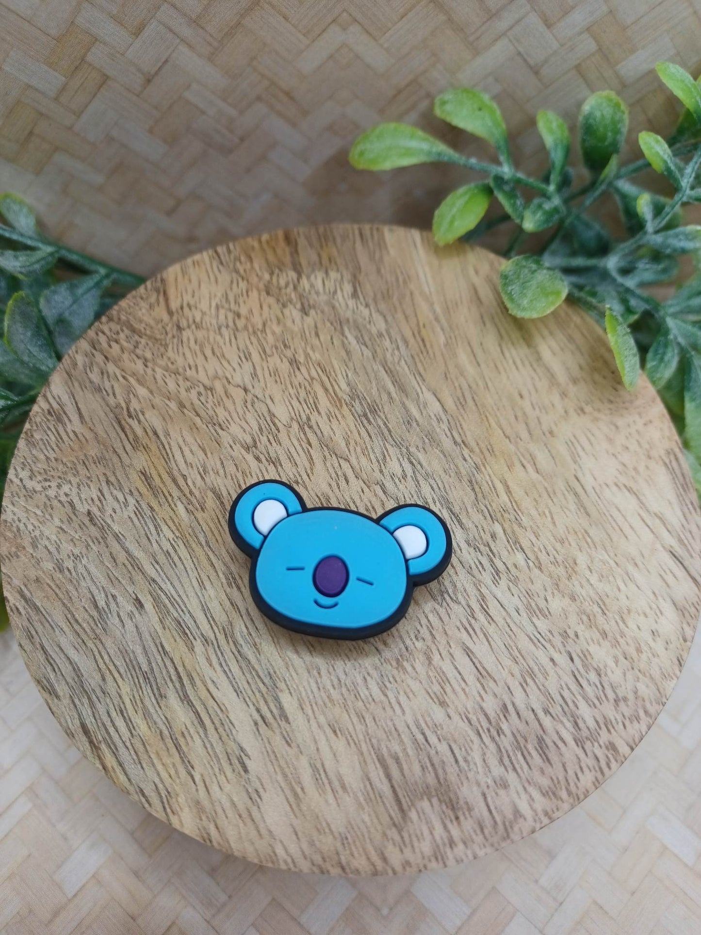 Blue Koala Shoe Charm Accessory