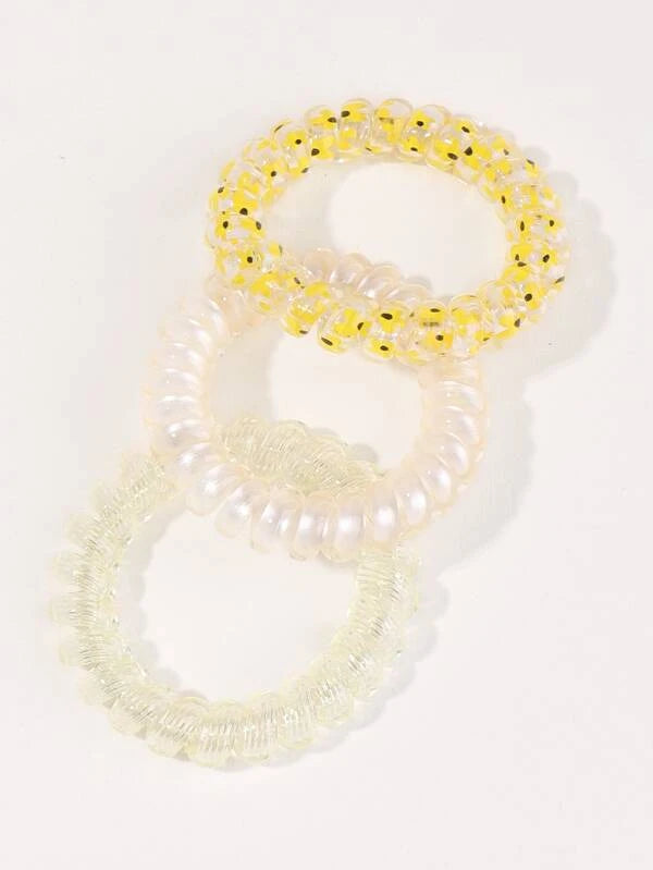 Sunflower Set of Hair Ties