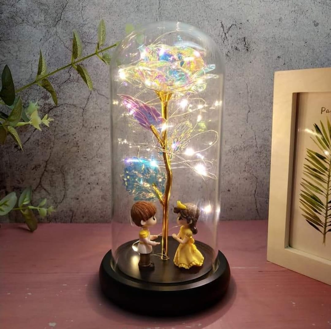 Illuminated Enchanted Rose