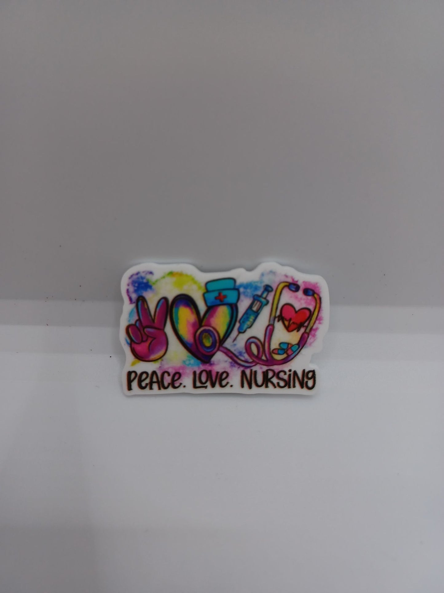 Peace Love Nursing Magnet