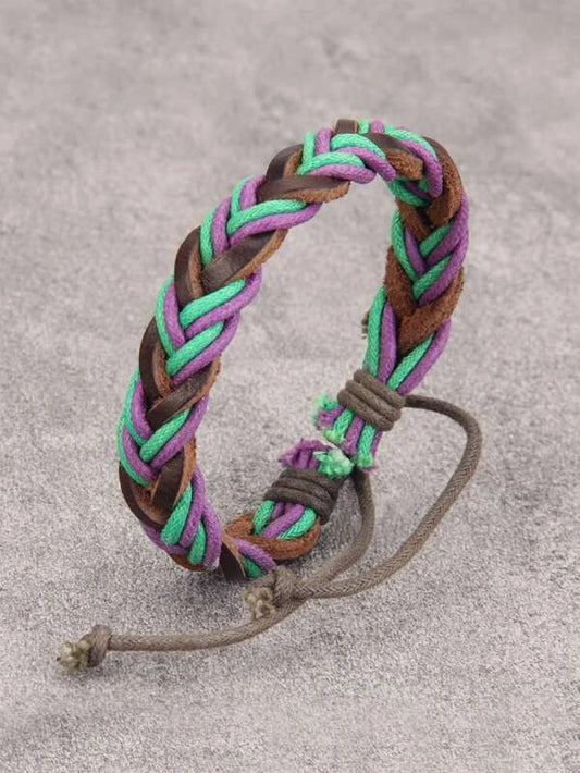 Braided Pull Style Bracelet