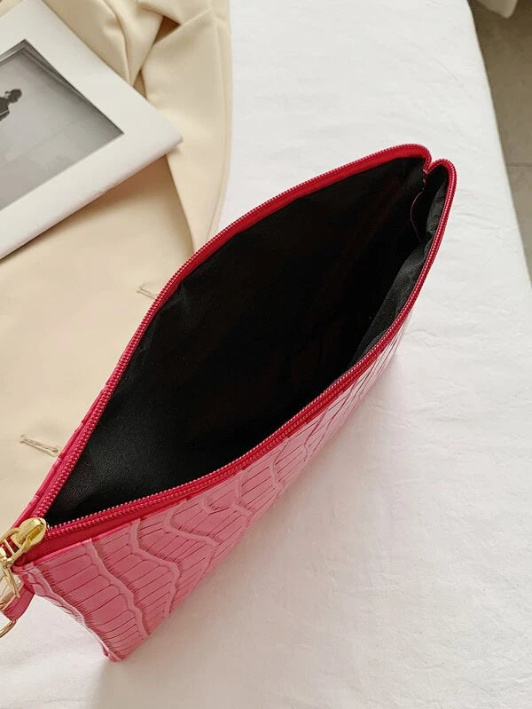 Pink wristlet