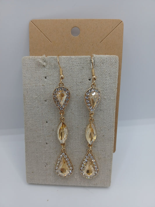 Champagne Drop Earrings
