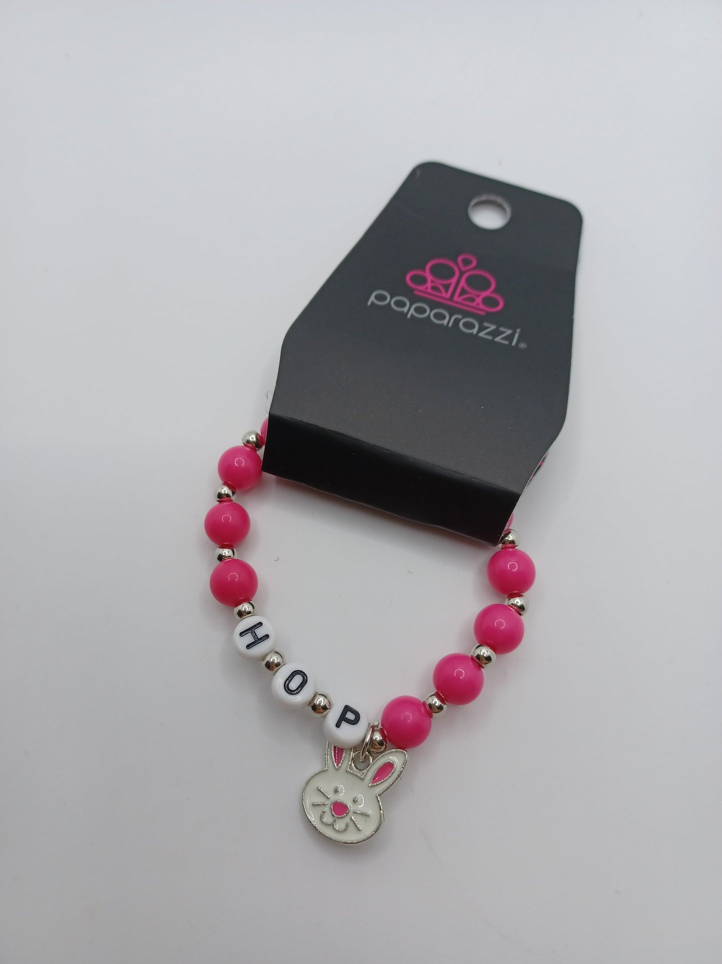 Pink Hop Bunny Bracelet
