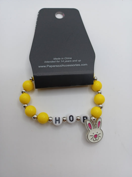 Yellow Hop Bunny Bracelet