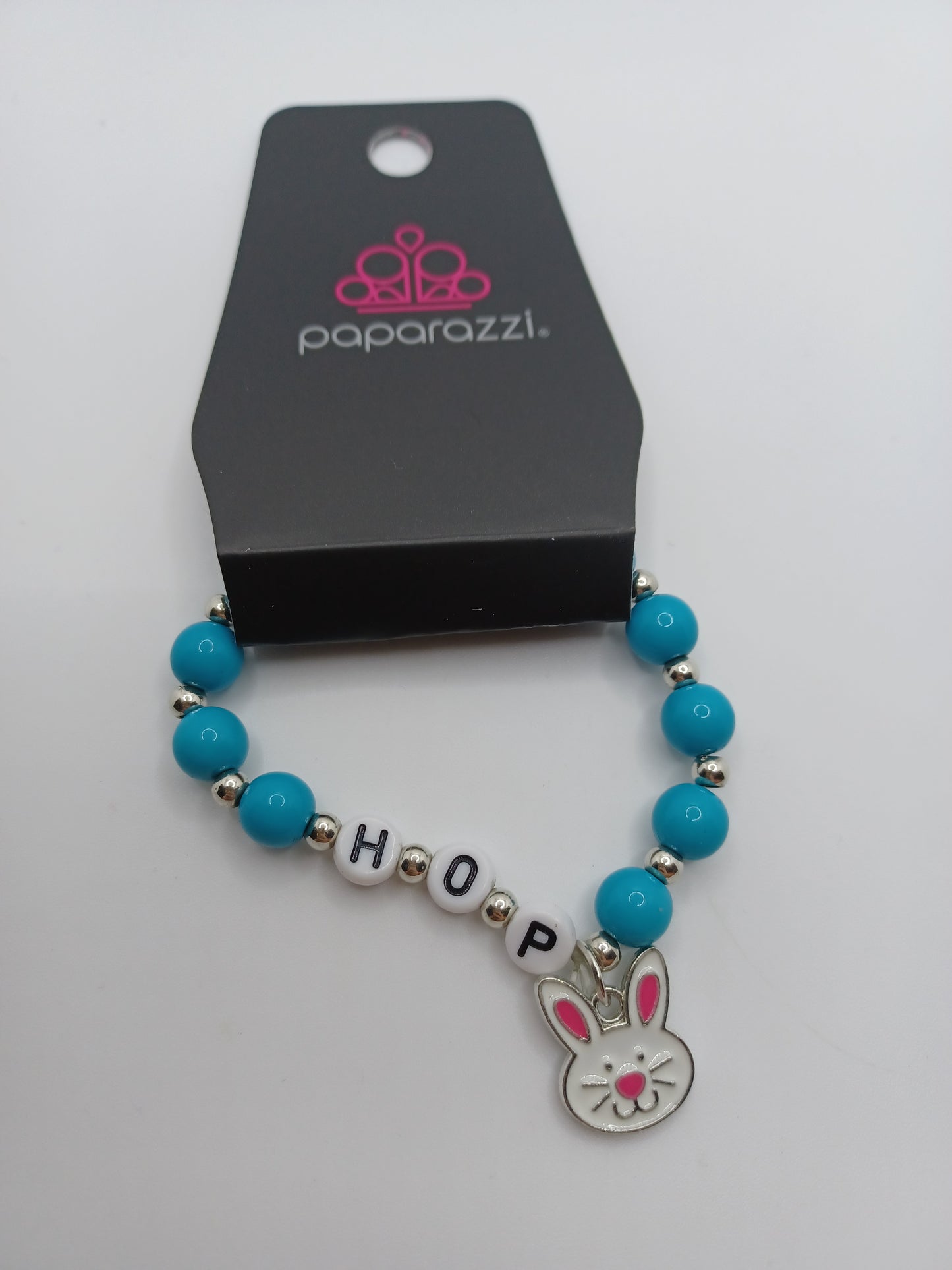 Blue Hop Bunny Bracelet