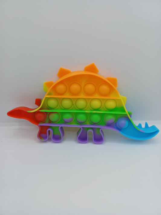Rainbow Dino Pop-It