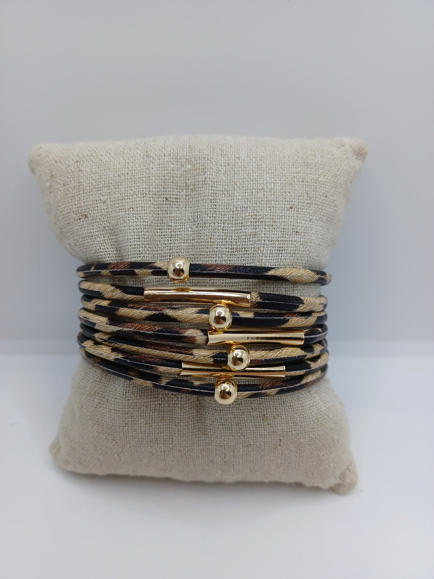 Leopard Leather Style Bracelet
