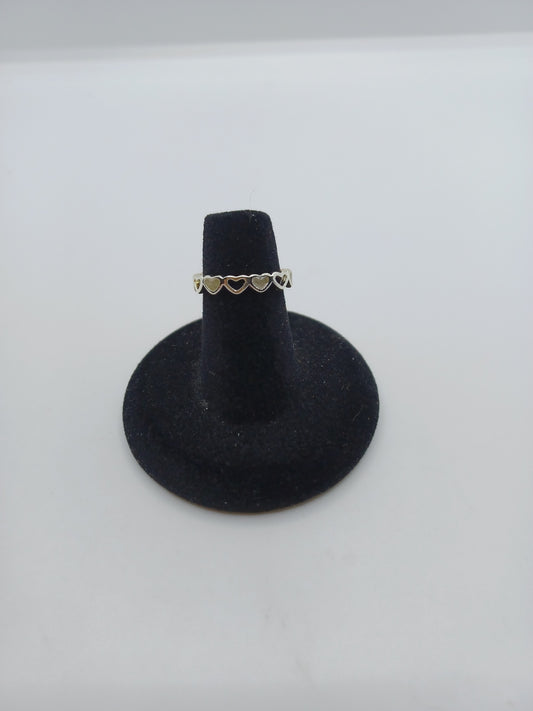 Silver Heart Ring