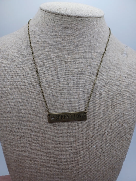 Spread Love Copper Style Necklace