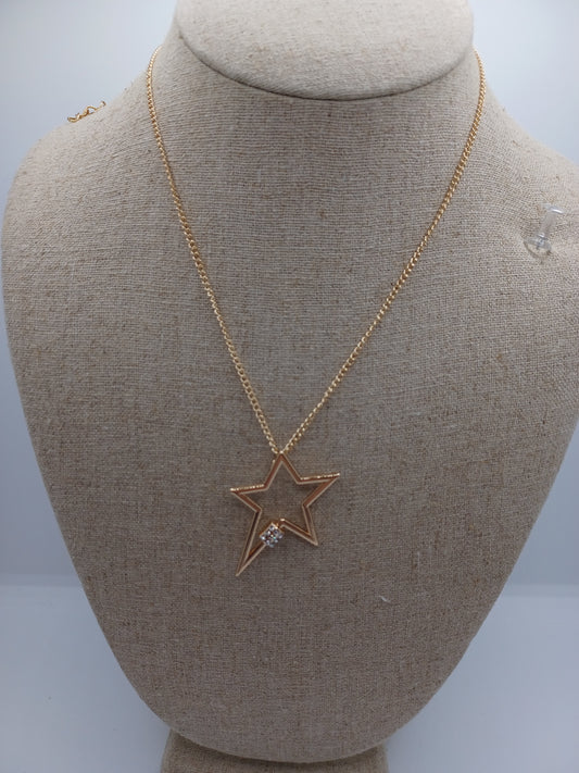 Gold Star Necklace
