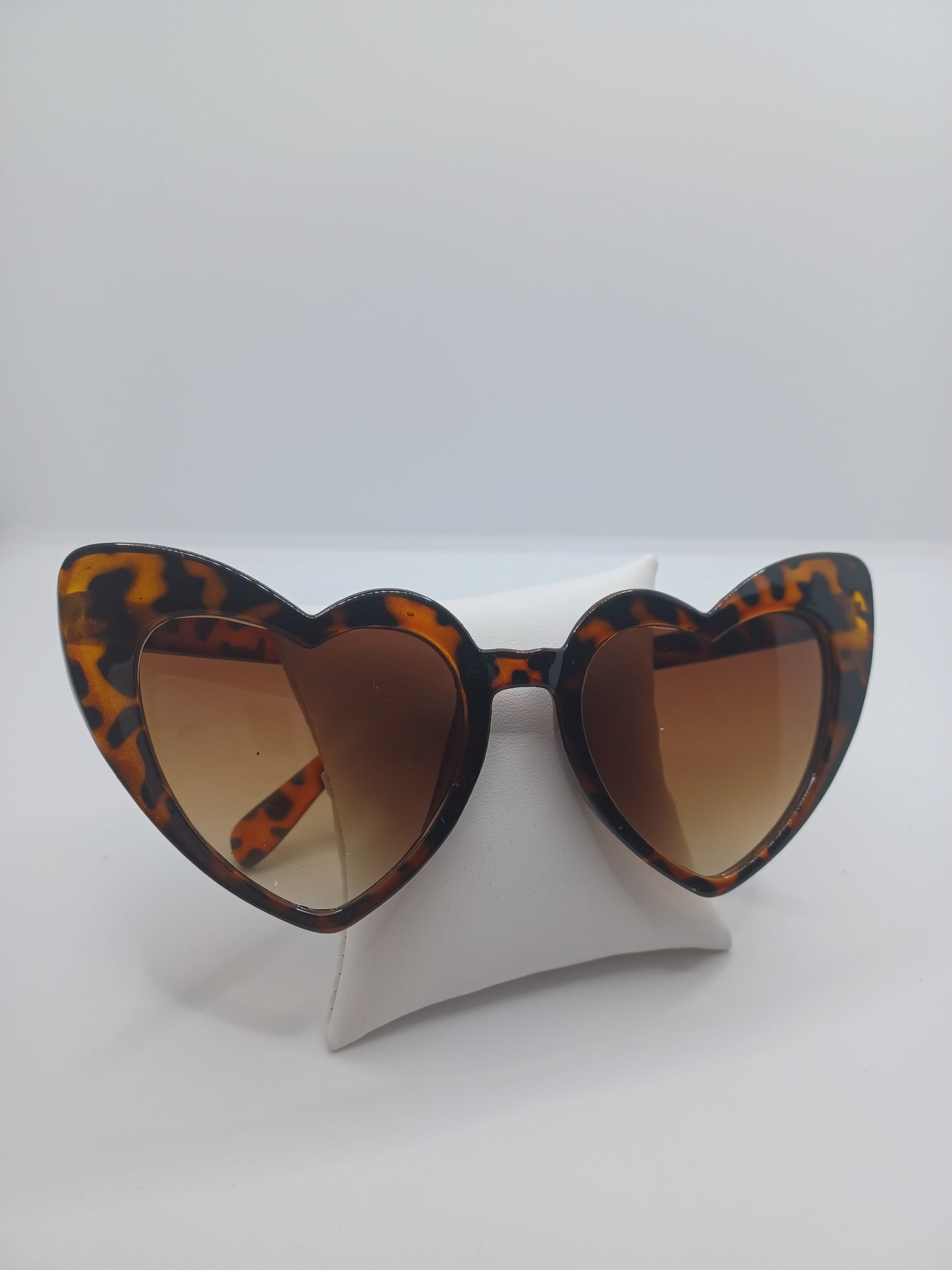 Tortoise Heart Shaped Sunglasses