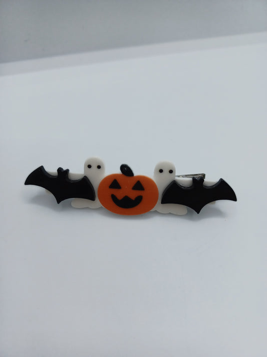 Bat, Ghost, & Pumpkin Hair Accessory