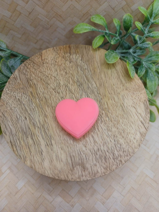 Bubblegum Pink Heart Shoe Charm Accessory