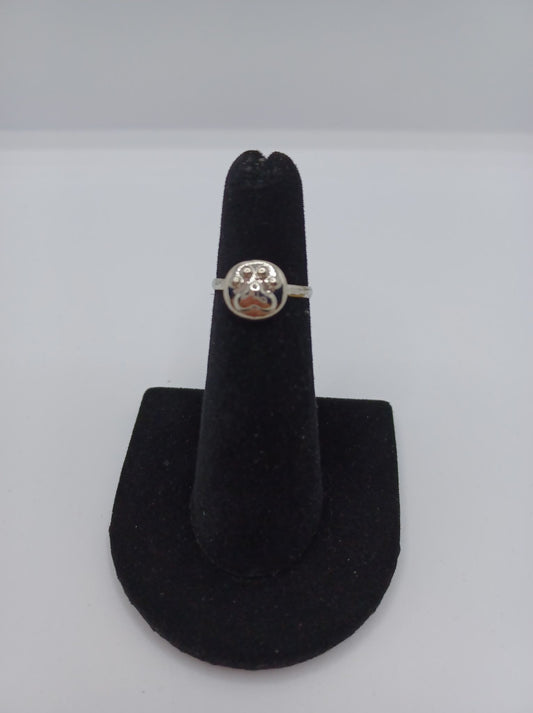 Silver Paw Ring
