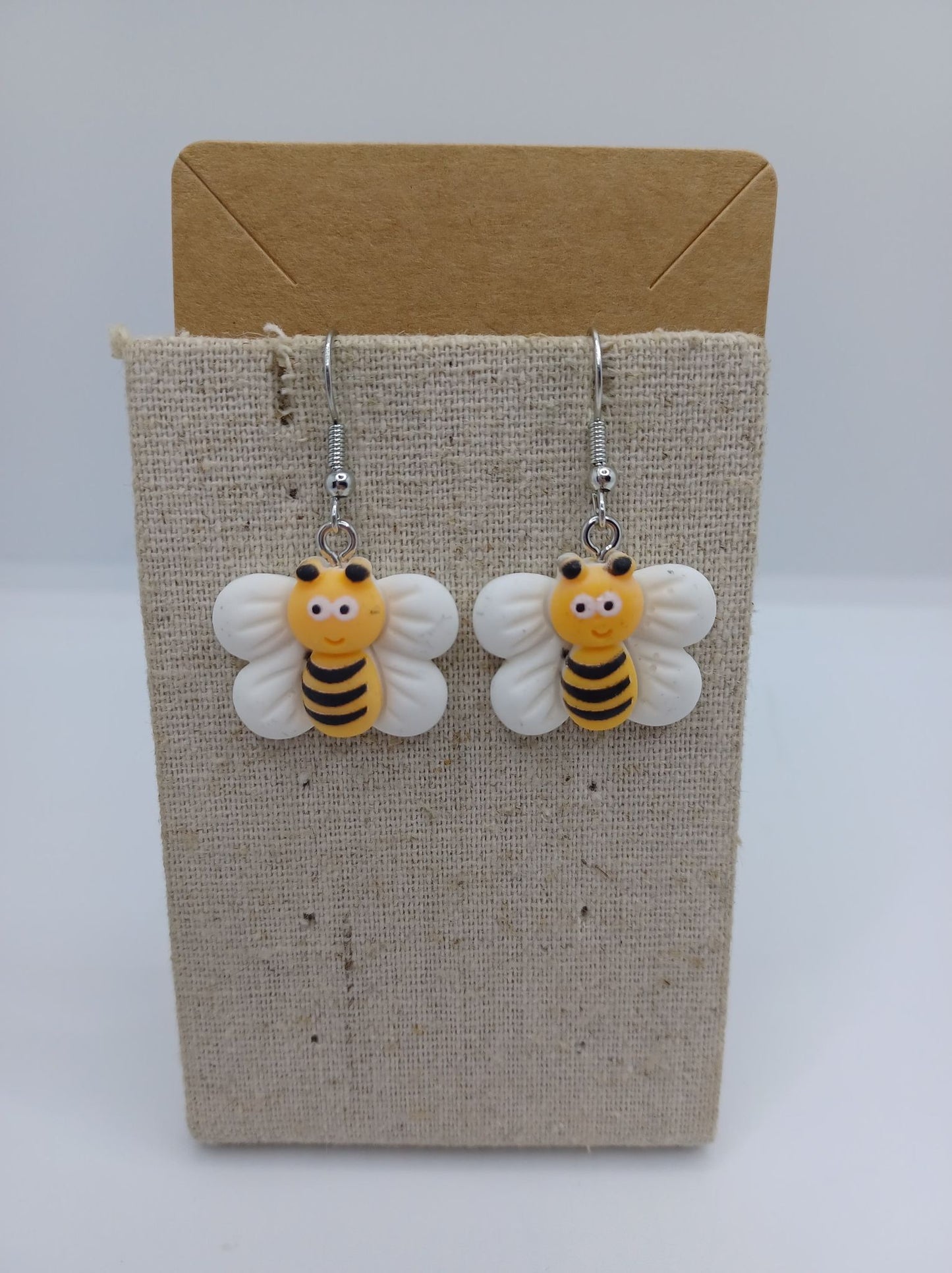 Cartoon Bee Earrings