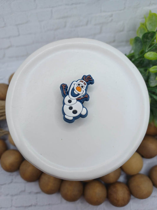 Snowman Shoe Charm Accessory