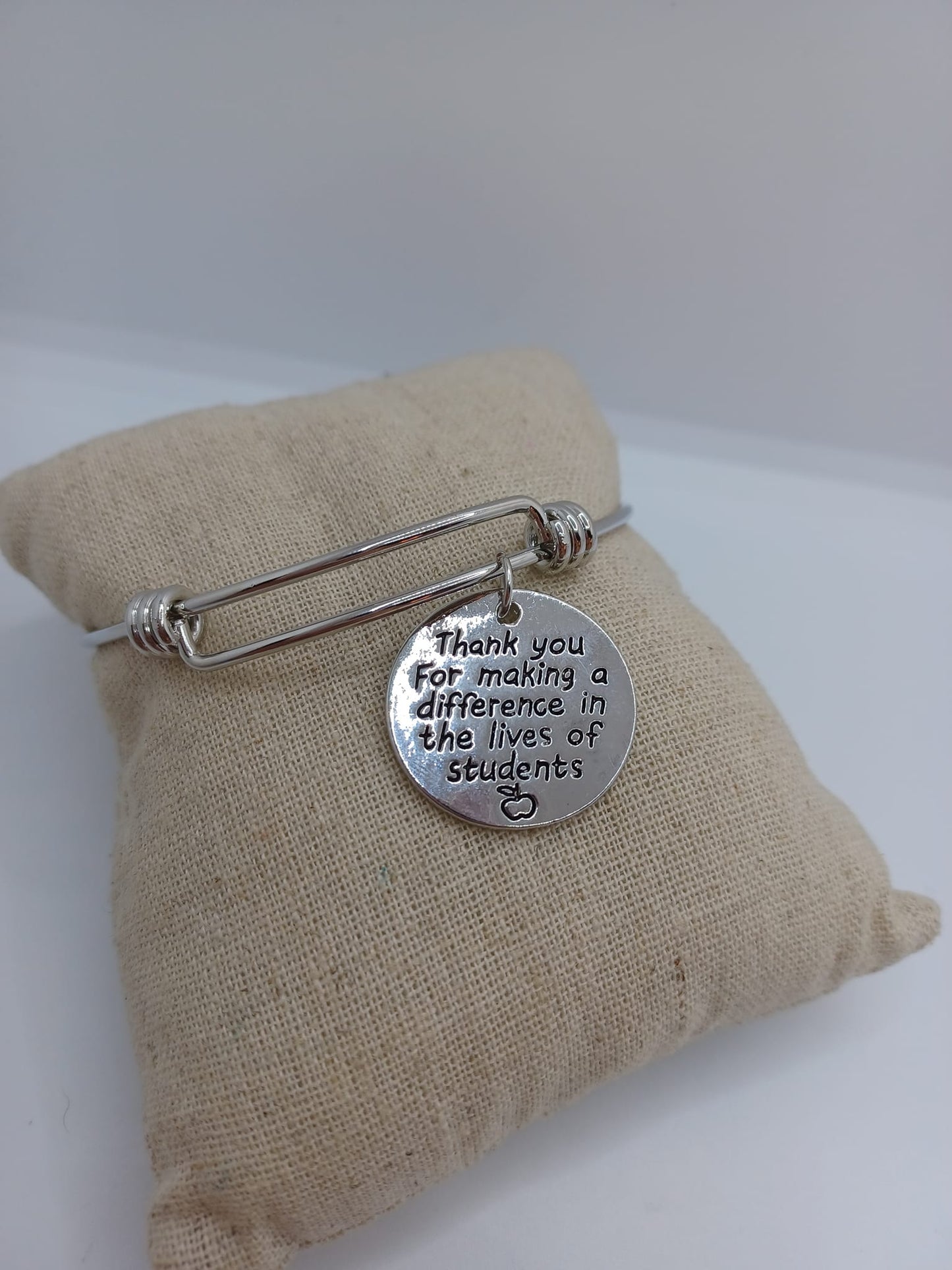 Thank you for making a difference in the lives of students Bracelet