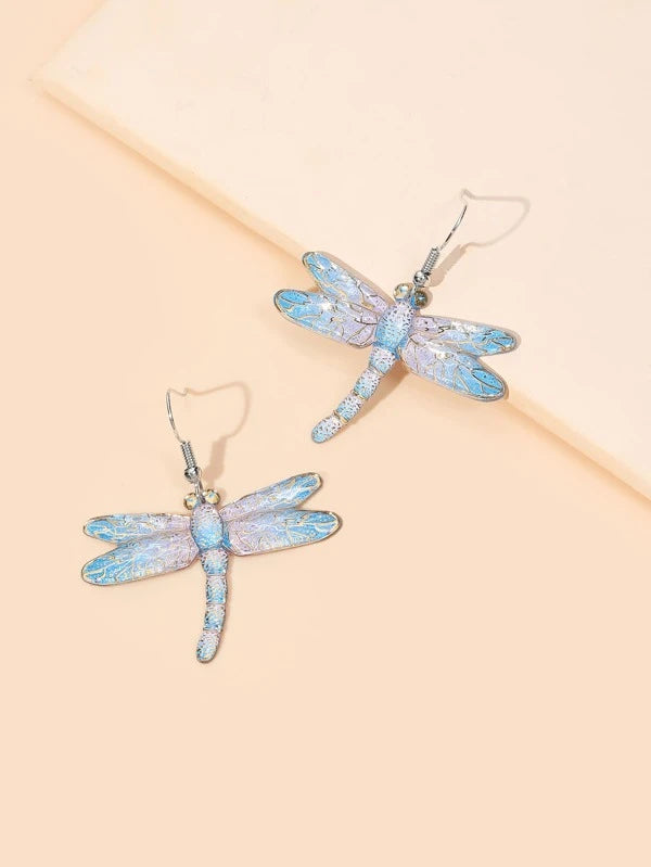 Ombre Dragonfly Earrings
