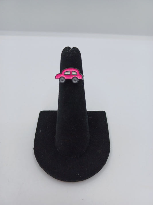 Pink Car Ring