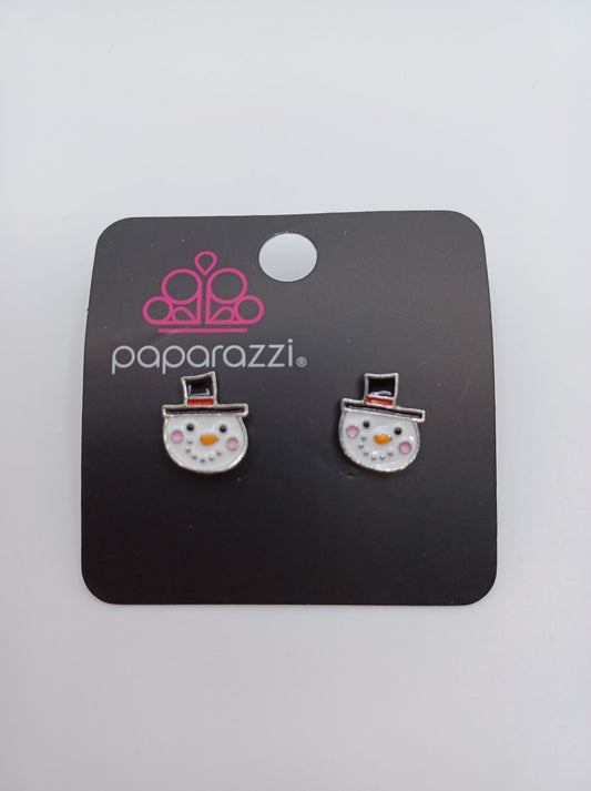 Snowman Earrings