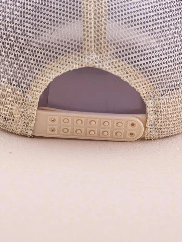Multicolored Sequin Mesh Hat