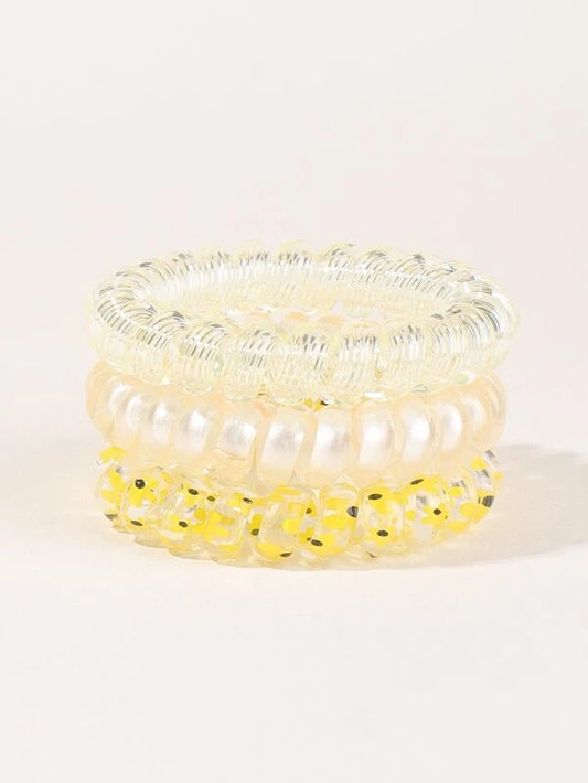 Sunflower Set of Hair Ties